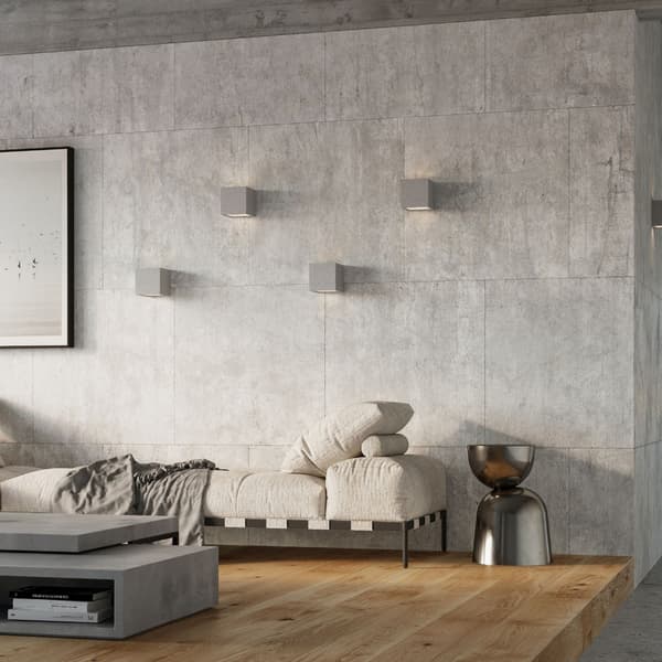 Vägglampa LEO betong Grey