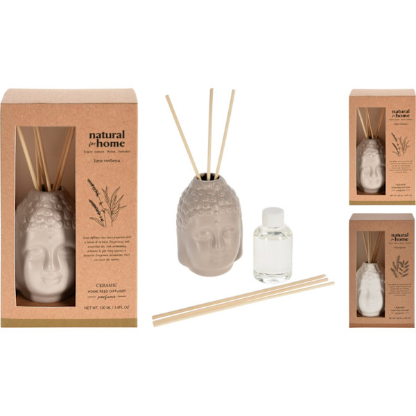 Duftpinner Rumsduft Buddha Lime Verbena 100 ml Beige