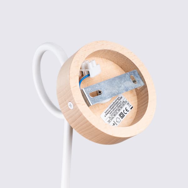 Vägglampa EMBER vit White