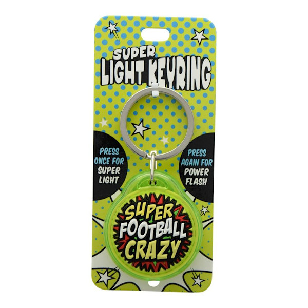 Nyckelring FOOTBALL CRAZY Super Light Keyring multifärg