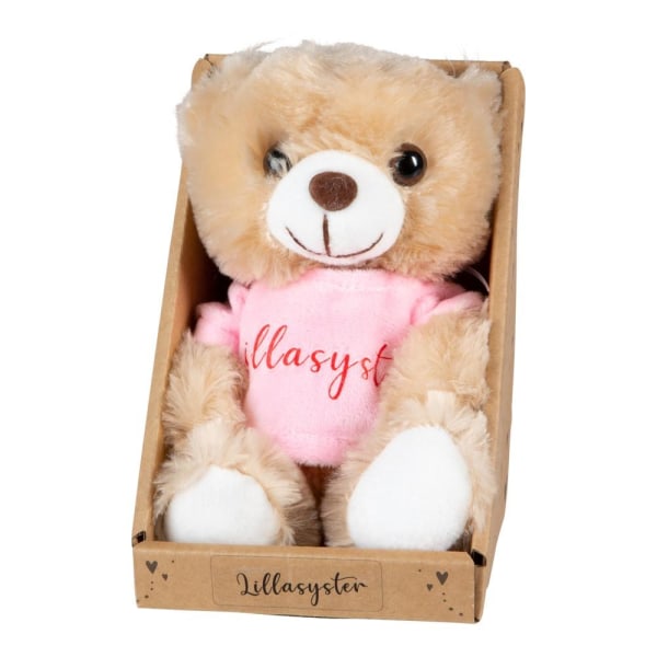 Nallebjörn Lillasyster Nalle Teddybjörn Beige