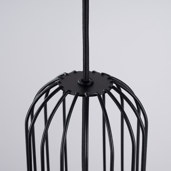 Pendellampa BRINA 1 svart Black