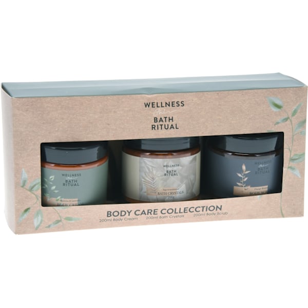 SPA Set Bad/Kropp Presentförpackning 3-pack Brown