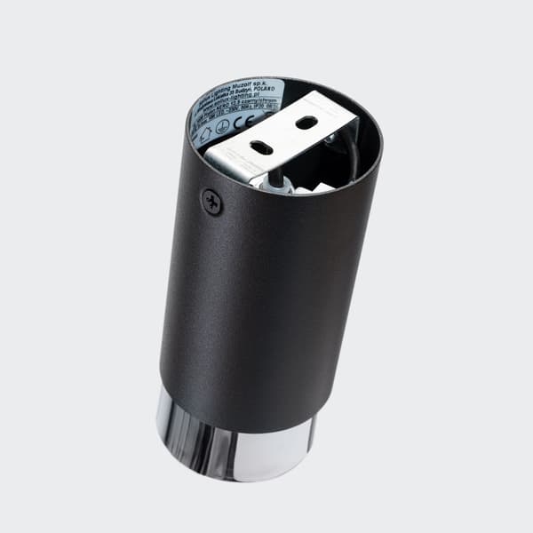 Taklampa NERO 12,5 svart/krom Black