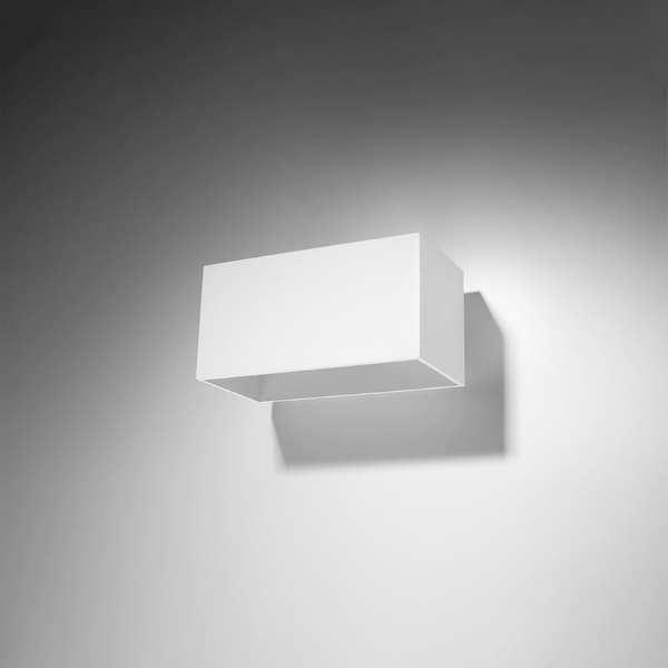 Vägglampa QUAD MAXI vit White