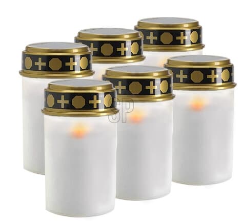 Gravljus LED 12 cm Vit