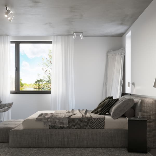 Taklampa DIREZIONE 3 vit White