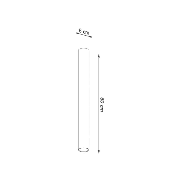 Taklampa LAGOS 60 vit White