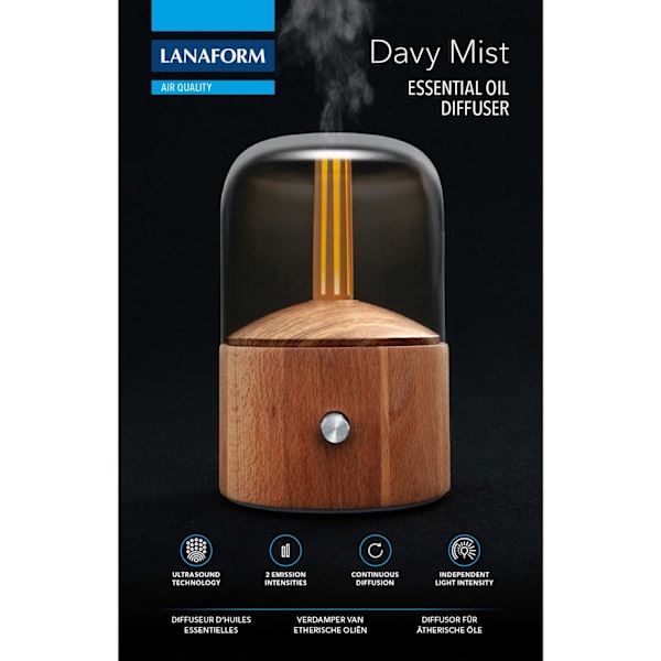 Davy Mist Ultraljuds Doftspridare Multicolor