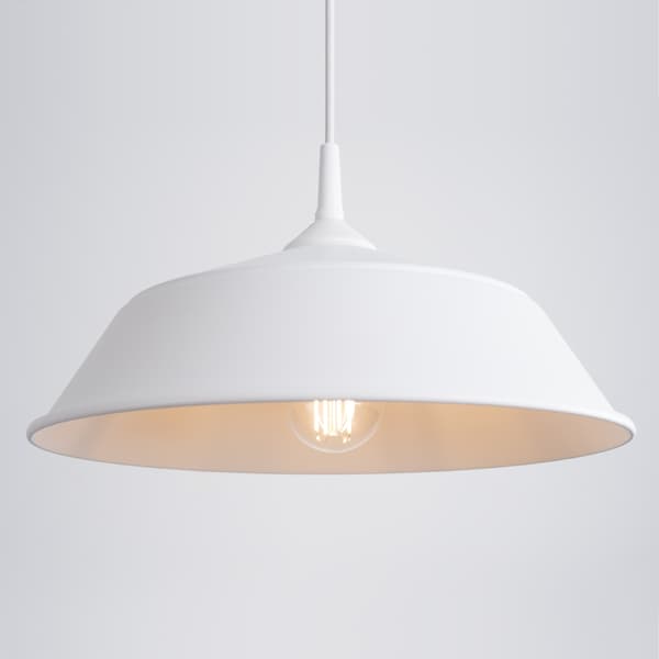 Pendellampa FRIKA vit White