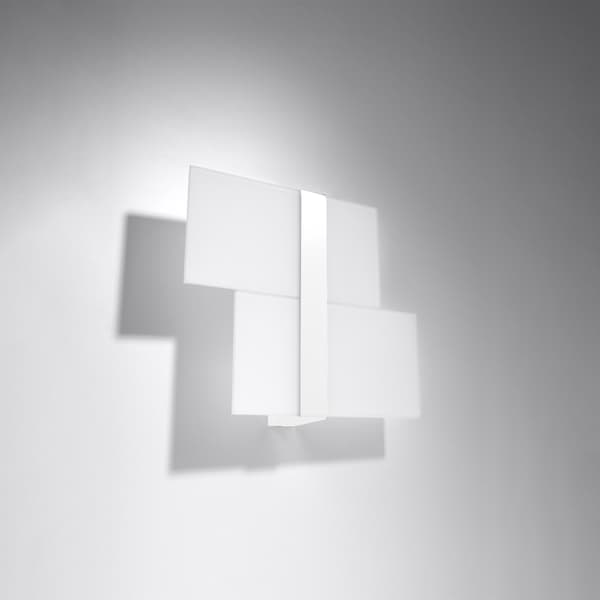 Vägglampa MASSIMO vit White