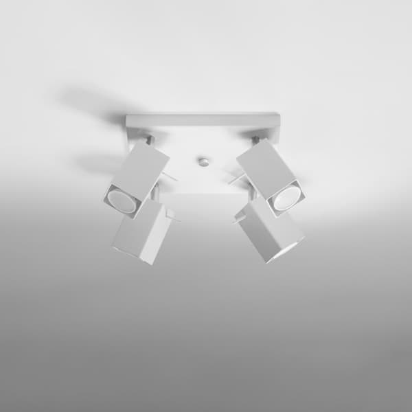 Taklampa MERIDA 4 vit White