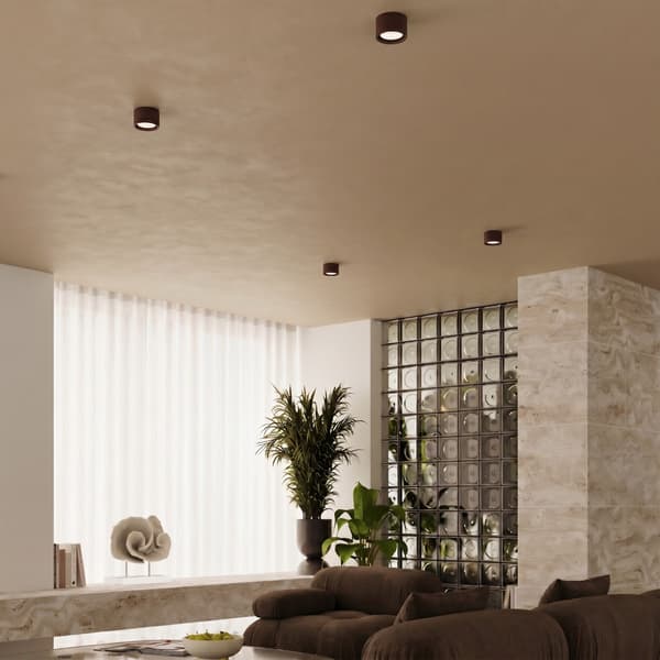 Taklampa MODO 2 brun Gx53 Brown