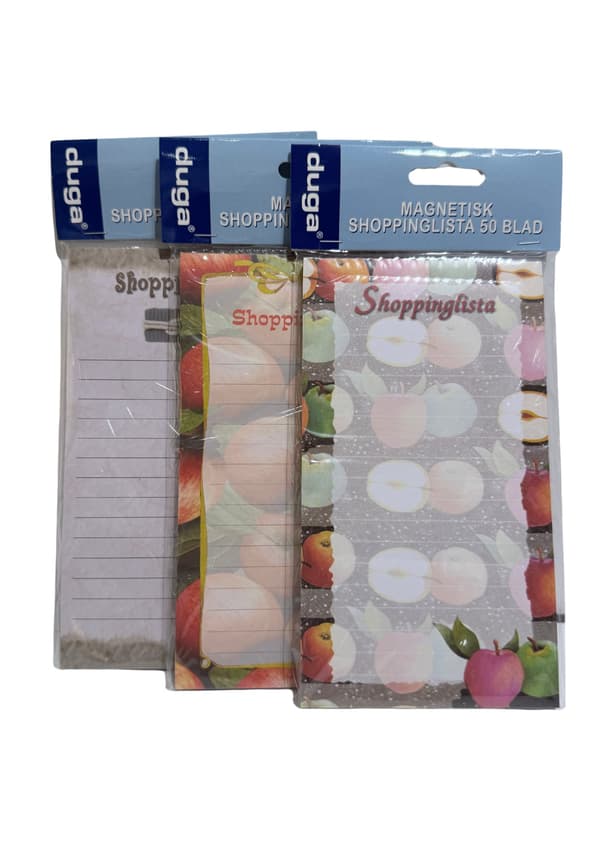 Magnetblock 9,5x17 cm 3-pack multifärg one size