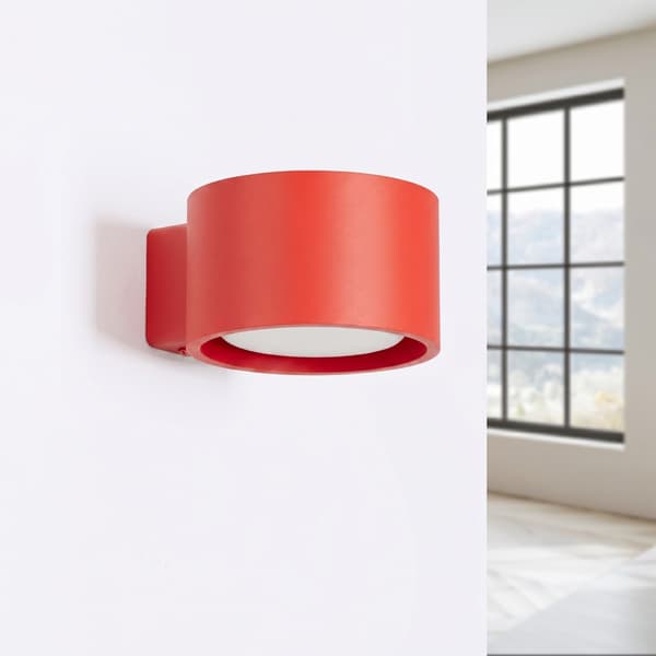 Vägglampa MODO 1 röd Gx53 Red