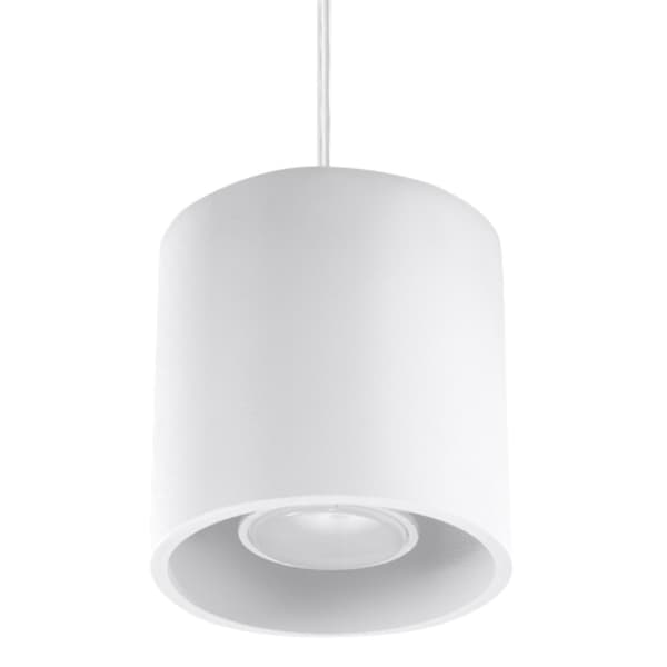 Hängande lampa ORBIS 1 vit Vit