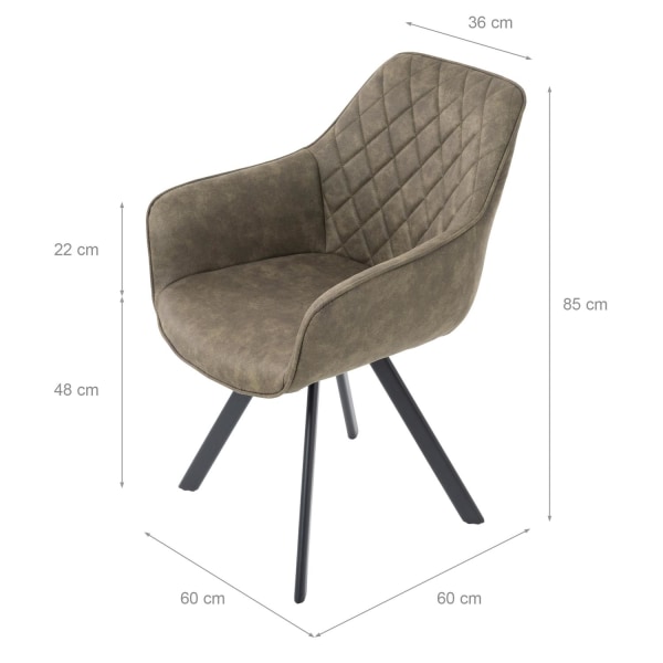 WOMO-DESIGN stolar Set med 2 Matsal stol med r 1fb4 | Fyndiq