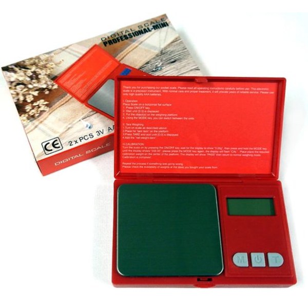 Pocketvåg Digital 500g/0.01g