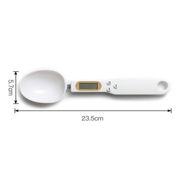 Skedvåg - Måttvåg 500g/0.1g - Batteri ingår -