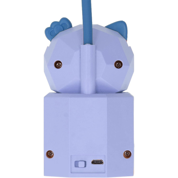 Led skrivbordslampa Barnbelysning Usb-laddning Varm Ljus Söt tecknad design Boklampor Ögonskydd