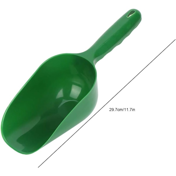 Multifunktionell bärbar plastspade för hem, kök, trädgård, gård, grävning, blomplantering