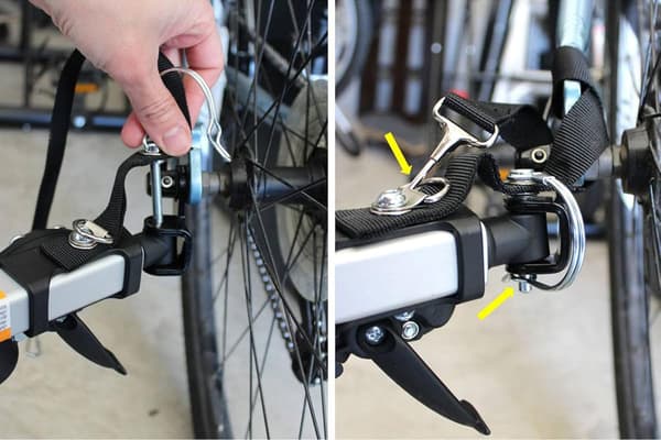 2025 Latest Model Flex Coupler for Burley Bike Trailers Compatible with Round/Square Drawbars (Strong Elastic TPU) Shock Absorption For