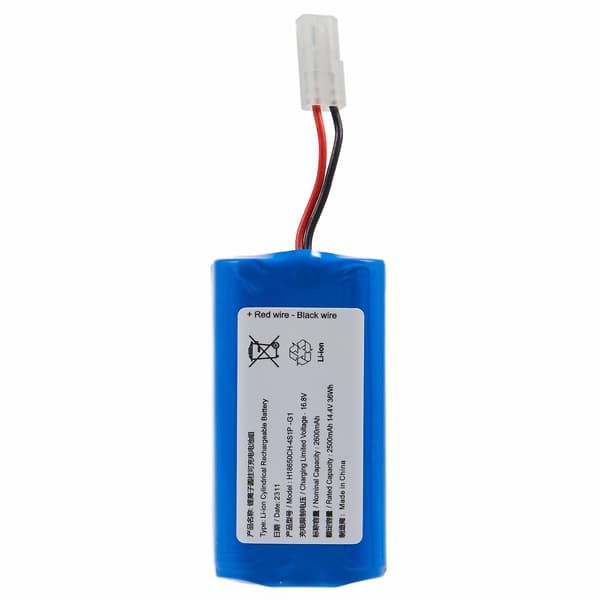 Til Xiaomi Mijia G1 14.4V 2500mAh Li-Ion Polymer Batteri Samlekomponent (Encode: H18650CH-4S1P-G1) (W