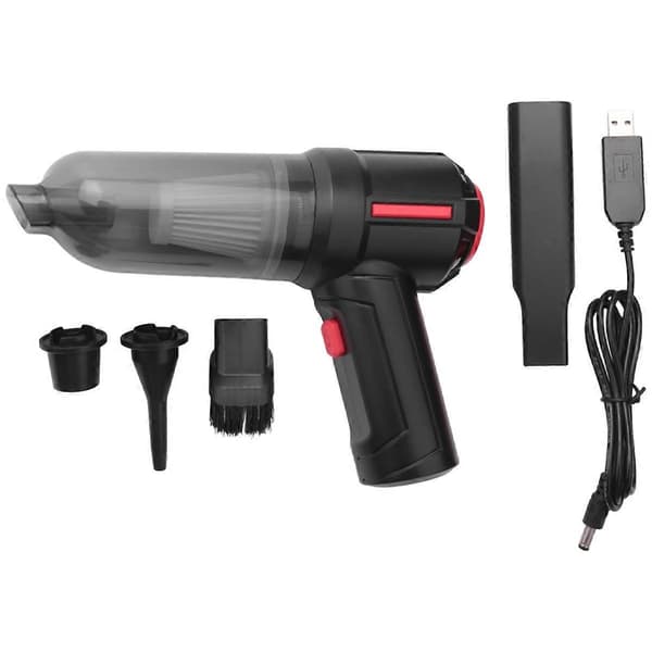 3-in-1 Computer Vacuum Cleaner, Compressed Air Duster, Portable Handheld Cordless Rechargeable Vacuum Cleaner