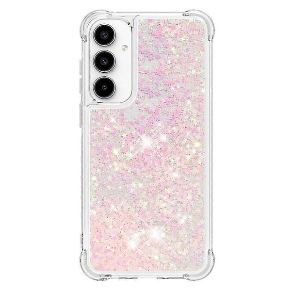 Til Samsung Galaxy A56 5G TPU-deksel Glitter Kvikkleire Støtsikkert Telefondeksel