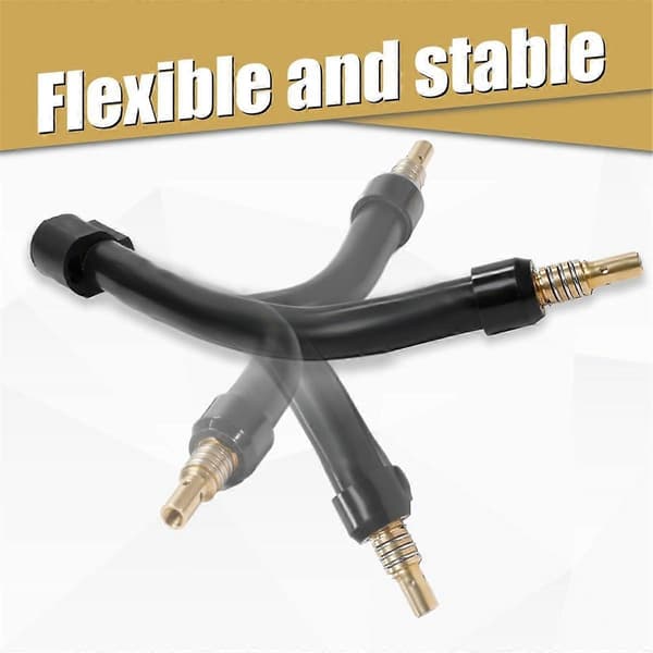 Flexible MIG Welding Neck, Flexible MIG Extension, 030 inch M6 Nozzle Holder Diffuser and Shield and Welding Neck for MB15
