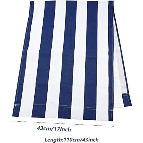 Beach chair cover, replacement fabric for blue and white striped beach chair, replacement cloth
