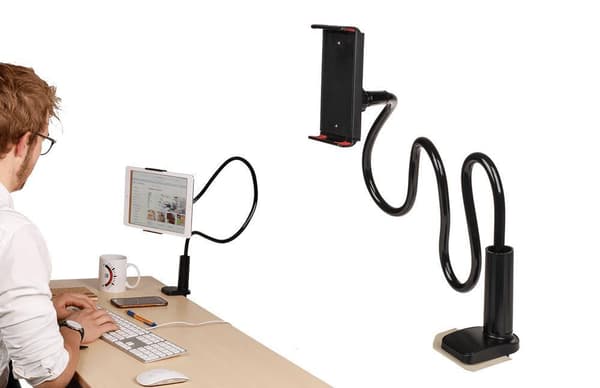 Tabletti- ja matkapuhelinteline / iPad - Joustava pöytäteline