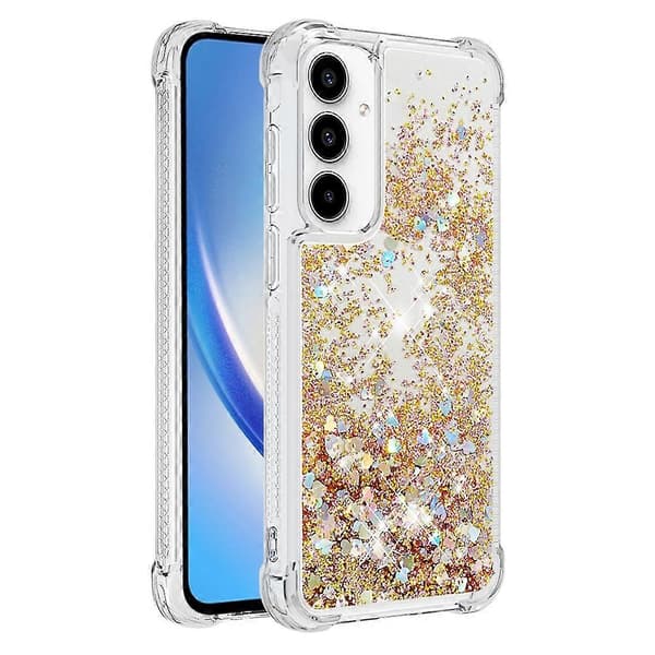 Til Samsung Galaxy A56 5G TPU-deksel Glitter Kvikkleire Støtsikkert Telefondeksel