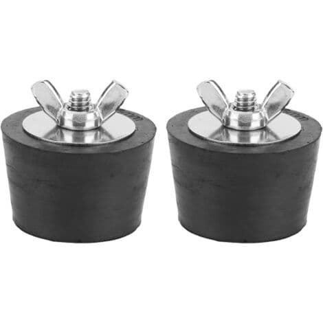2-delte poolvinterpropper, 38 mm/1,5\" gummiudvidelsespropper til vinteropbevaring af pool- og spa-rørdele