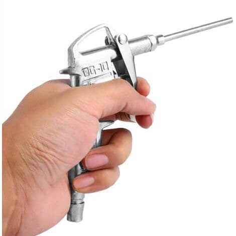 Blåsepistol med lang dyse i legering for kompressor DG-10