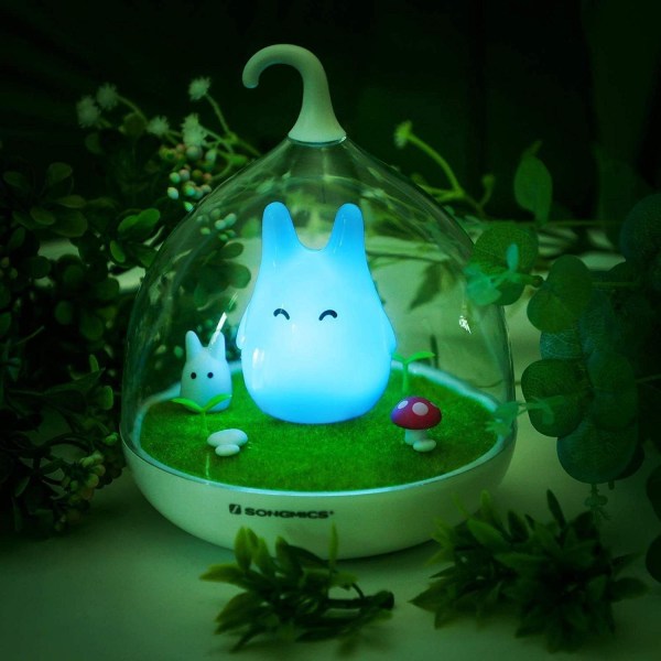 Totoro nattlampa uppladdningsbar intelligent touchsensor
