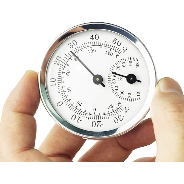 Hygrometer Termometer Inomhus Temperatur Fuktighetssensor Övervakning Hem Garage Växthus Detektor Mätning I Vinkällare