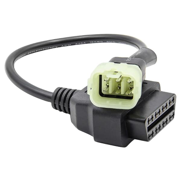 Motorcycle Diagnostic Conversion Cable 6-pin to 16-PIN for KTM