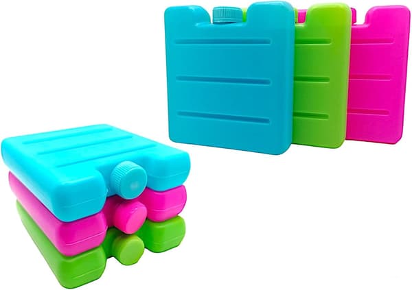 Fryspaket Isblock för Lunchlåda Kylväskor Isblock Camping Picknick Resa Husvagn Återanvändbar