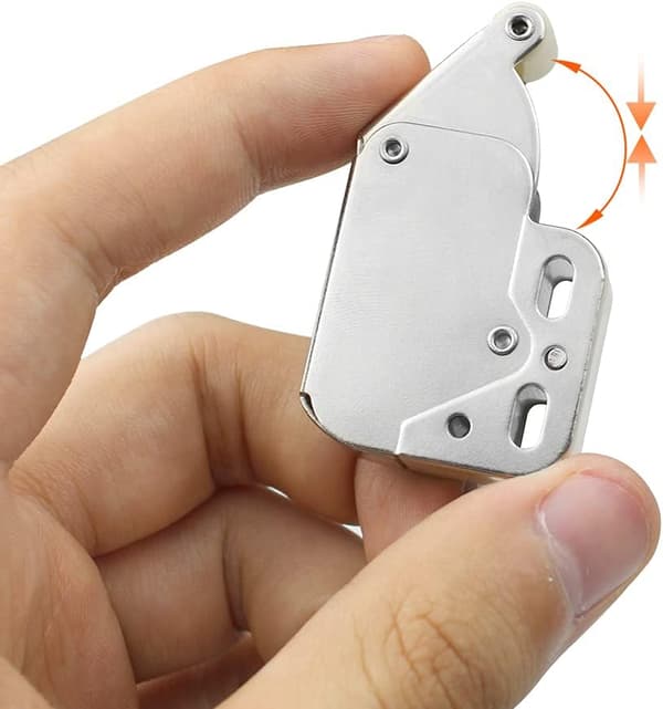6 stk. Mini Touch-låser Dørlås Mini Låsefjærlås