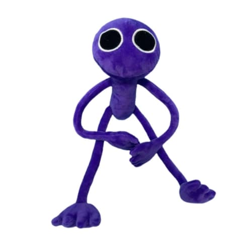 Rainbow Friends Blå Lila Plyschleksaker Docka Barn Presenter Jul - Perfekt purple