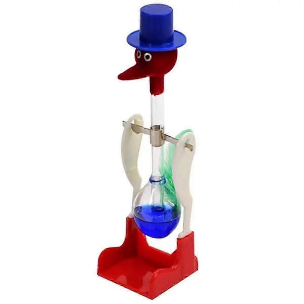 Drinking Bird with Liquid, Perpetual Motion Machine, Balance, Drinking Water Bird, Uninterrupted, Educational for Children