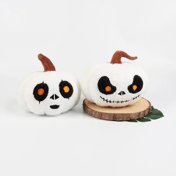 Halloween Dukke Halloween Græskar Plyslegetøj Gyser Græskar Jack-O-Lantern Græskar Spøgelse Plyslegetøj Græskar Plys Pude Halloween Græskar Sofapude