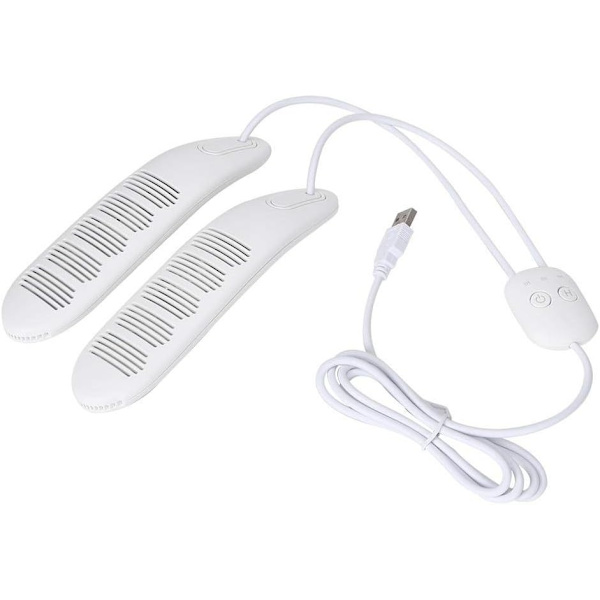 USB-skotorkare, 5V bärbar skotorkare intelligent timing skostövel torktumlare (vit)