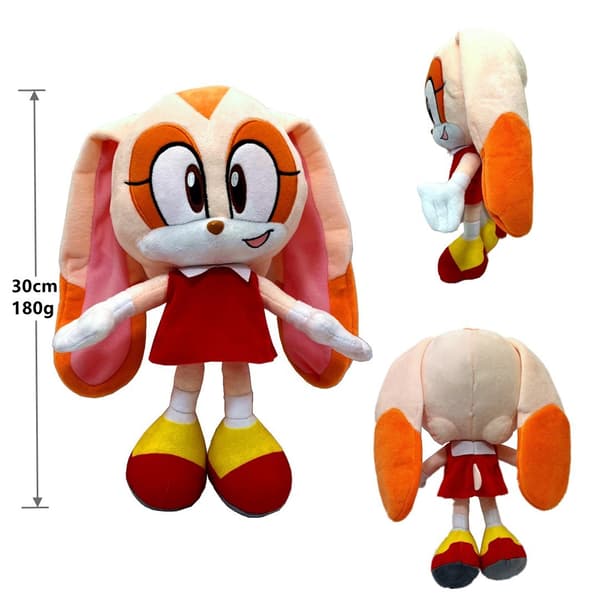 30CM Sonic Kerim kanin plysjlegetøj