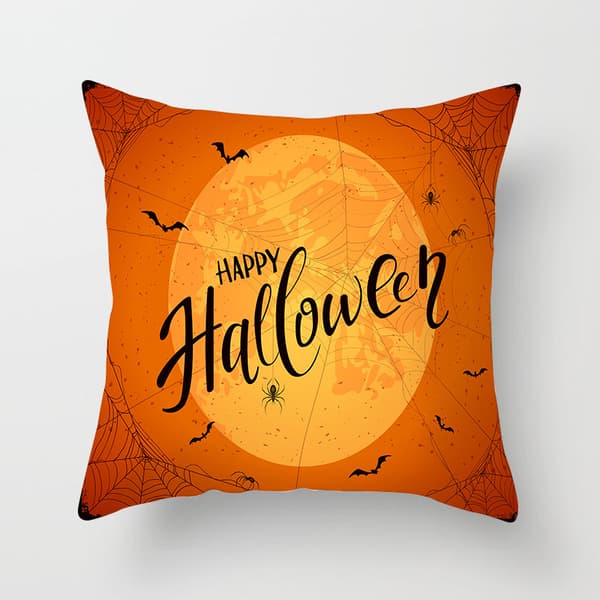 Halloween Decoration, Halloween Witch Series Decorative Pillowcase Cushion Cover (A S