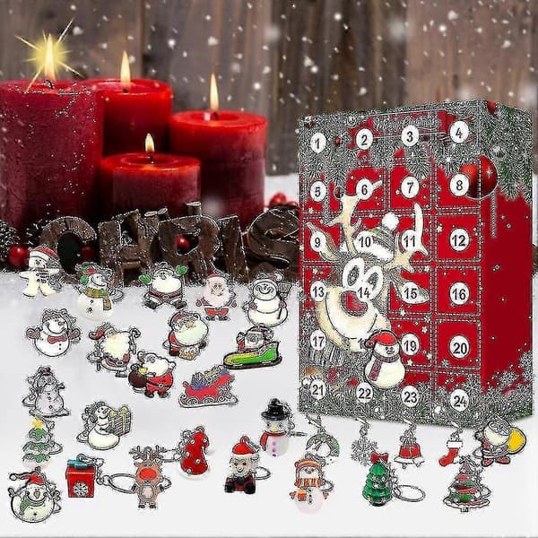 2025 Nedtelling til jul 24 dager Overraskelse Blind Box Univers Planet Blind Box