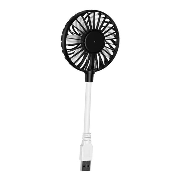 3x Portabel USB-fläkt med anpassningsbara kylfunktioner