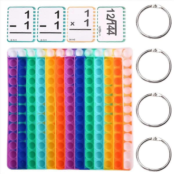 Matte Flashcards Esikoulun oppimiskortit Matematiikkasetti ikäryhmille 4-8 Fidget