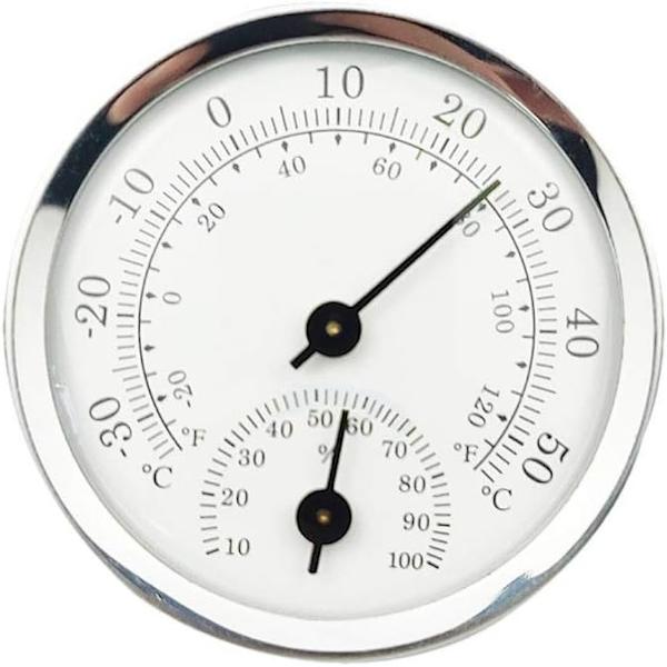 Hygrometer Termometer Inomhus Temperatur Fuktighetssensor Övervakning Hem Garage Växthus Detektor Mätning I Vinkällare
